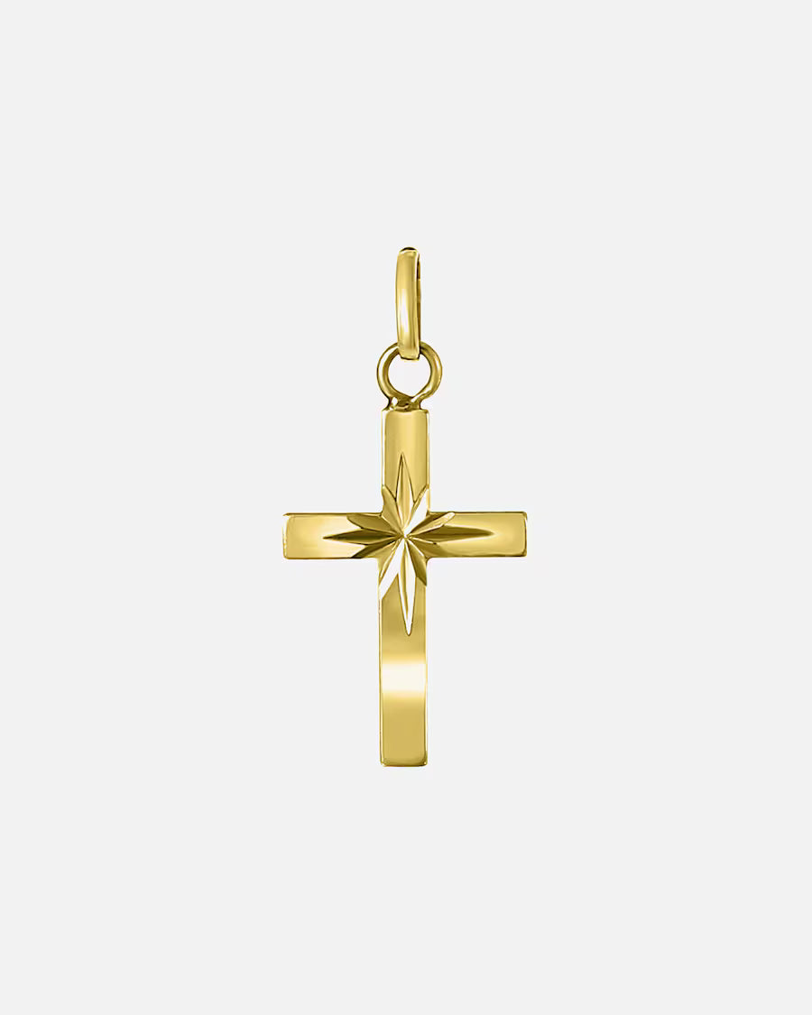 Lucardi Anhänger 585 Gold - goldfarbig