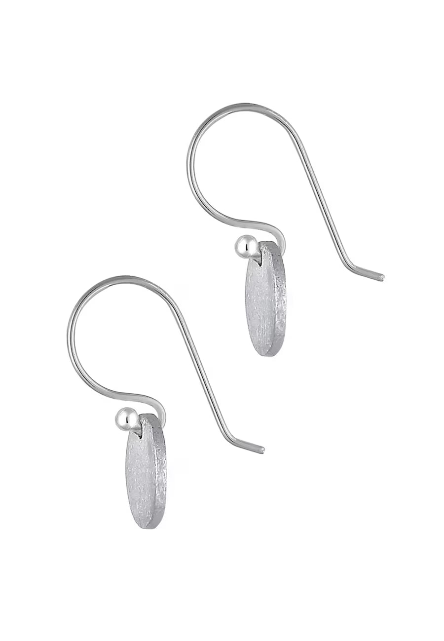 Elli Kreis Geo Rund Trend Minimal Matt 925 Silber