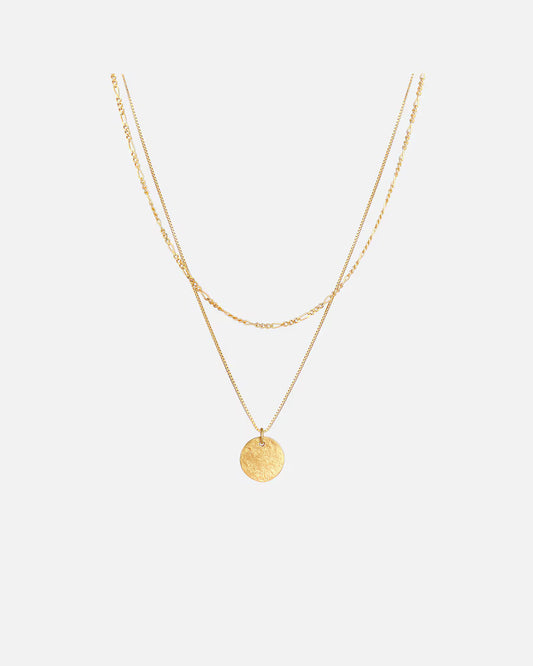 Elli Layer Plättchen Figaro Boho 2-lagig 925 Silber