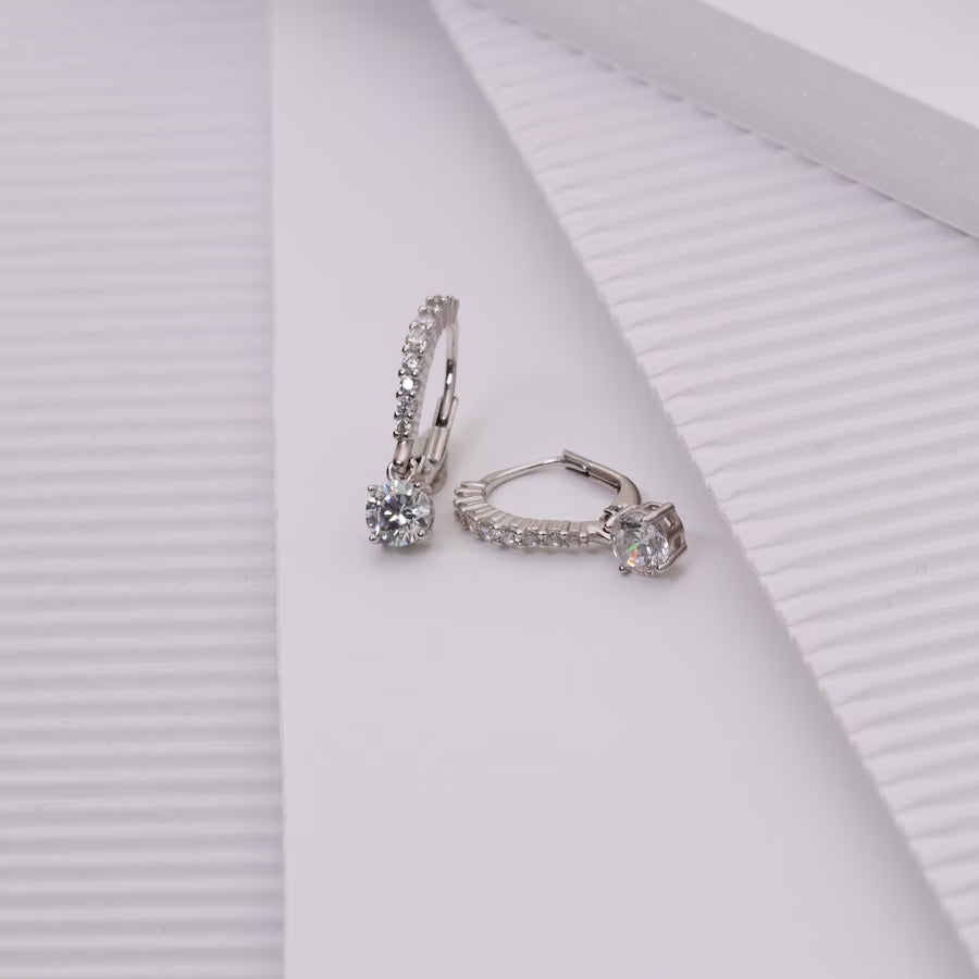 Lucardi Ohrringe 925 Silber