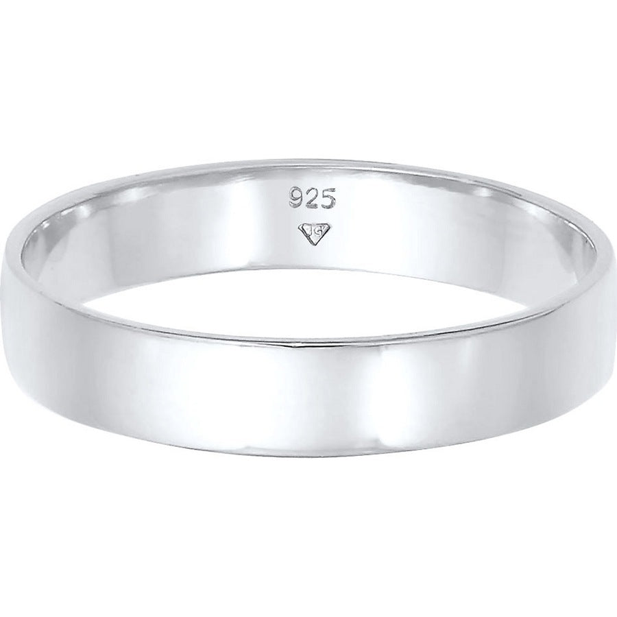 KUZZOI Bandring Herrenring Freundschaftsring 925 Silber