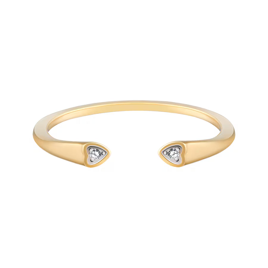 caï Ring 925/- Sterling Silber Zirkonia