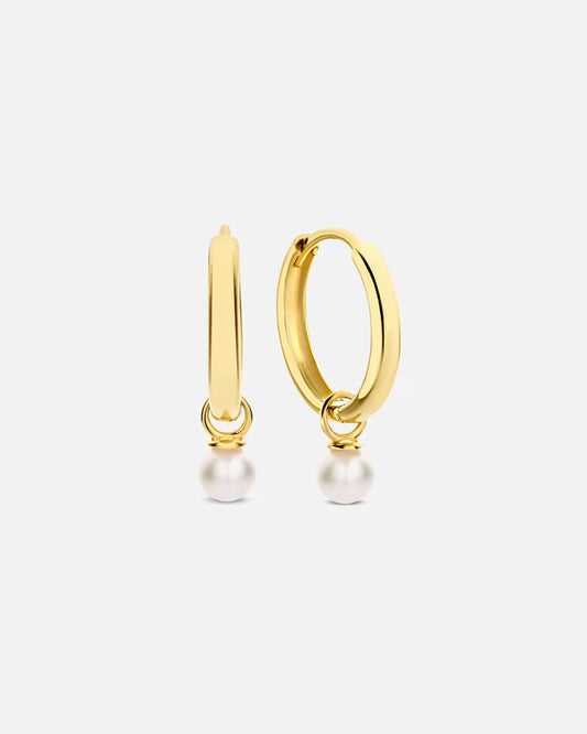 Isabel Bernard Ohrringe Isabel Bernard Belleville Luna - 585 gold