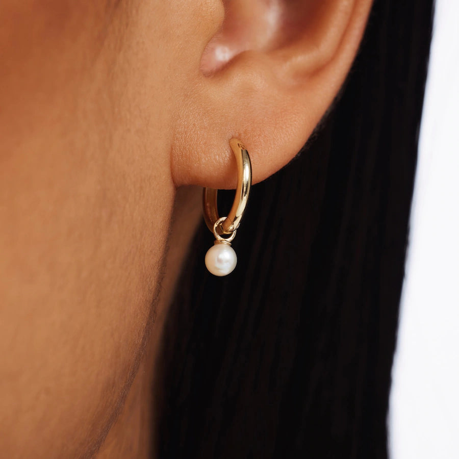 Isabel Bernard Ohrringe Isabel Bernard Belleville Luna - 585 gold