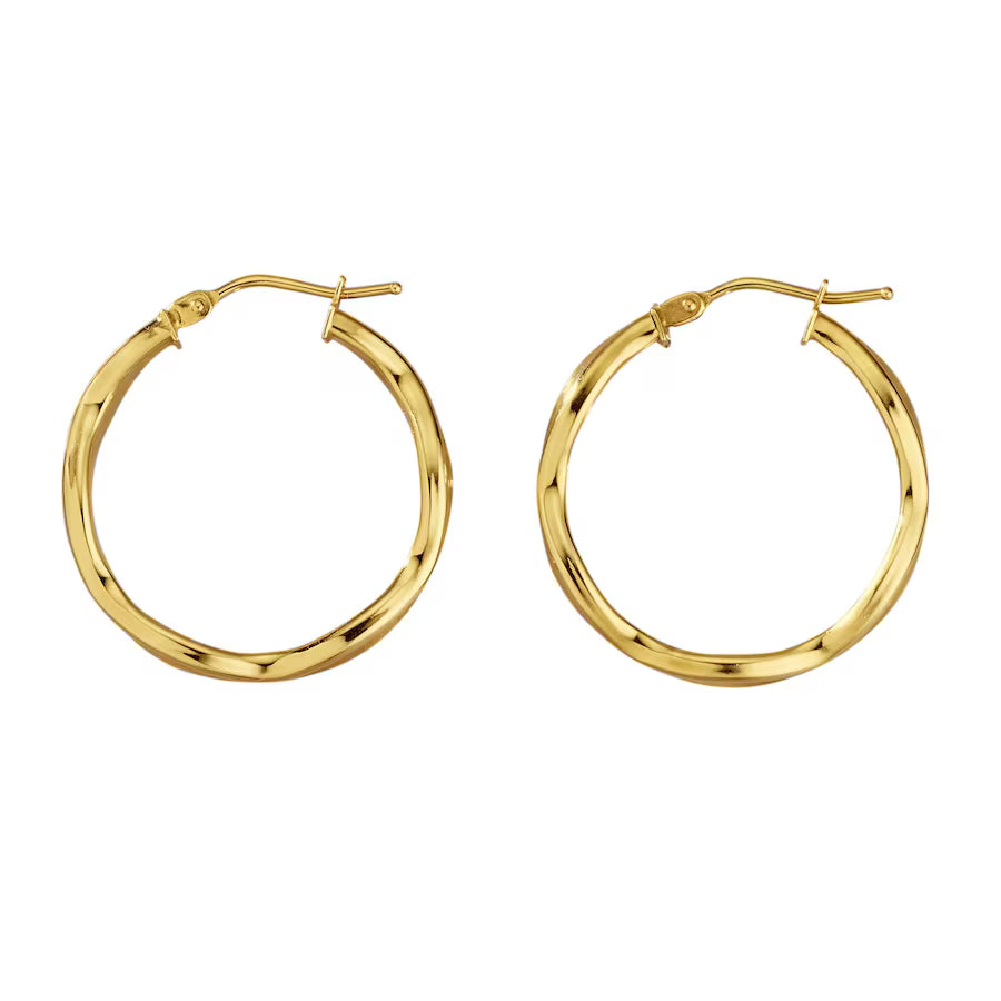 Fascination by Ellen K. Creolen 375/- Gold