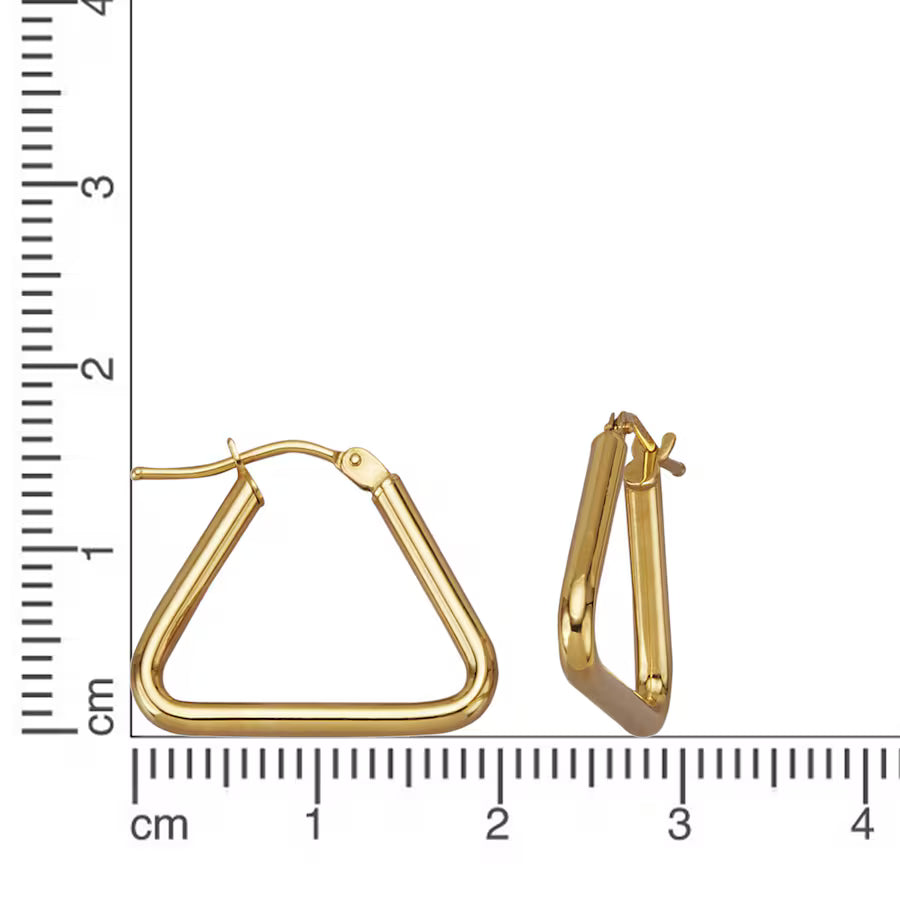 Fascination by Ellen K. Creolen 375/- Gold