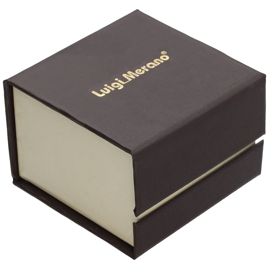 Luigi Merano Ring mit Blautopas und Zirkonia, Gold 375